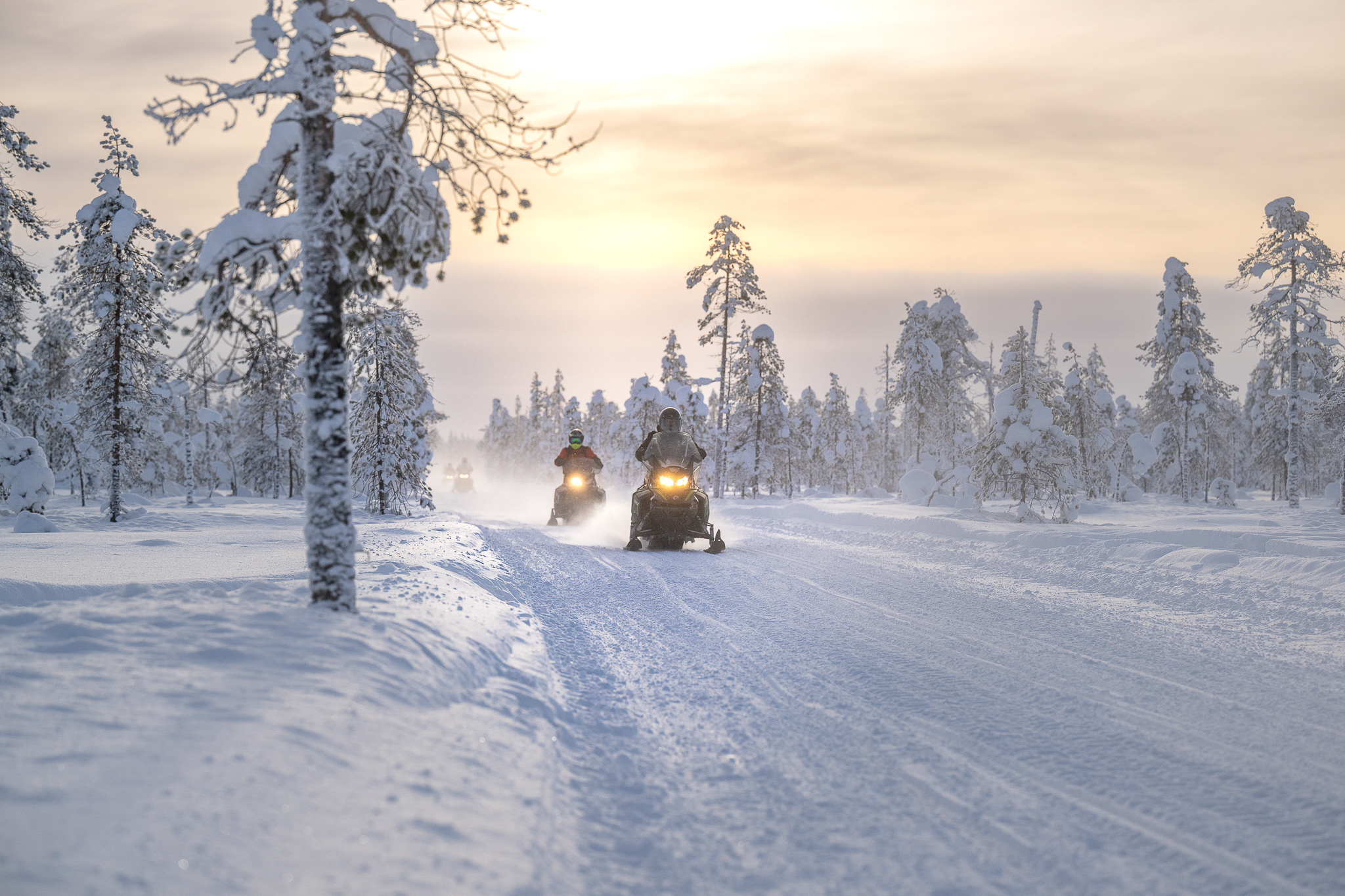 Reclamefotografie voor ASL Travel in Lapland door Studiovision